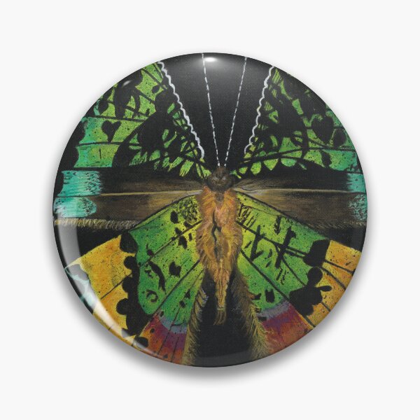 Item preview, Madagascan Sunset Moth designed and sold by CindyKGuyArt.