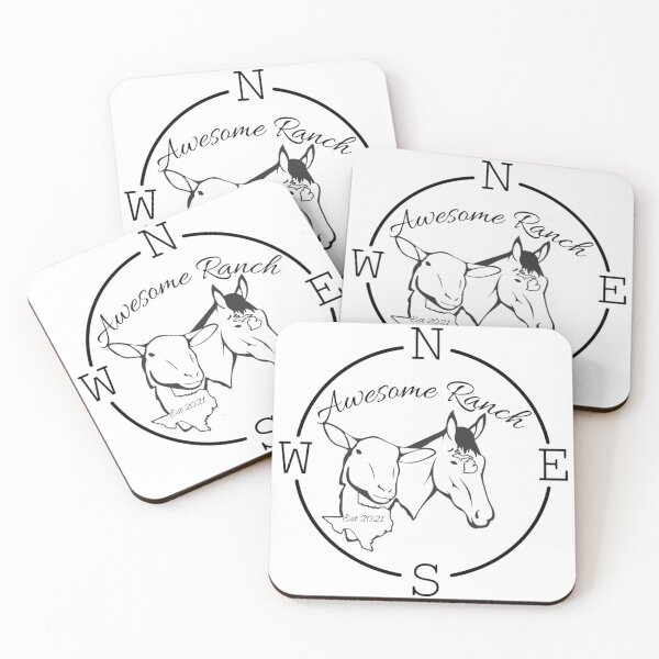 Item preview, Awesome Ranch Logo B/W designed and sold by TheAwesomeRanch.