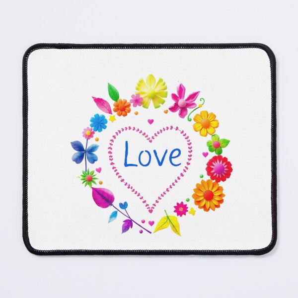 Item preview, Heart of Flowers designed and sold by Ilona Abou-Zolof.
