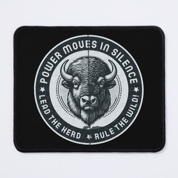 Item preview, Bison Engraving Vintage T-Shirt – Power Moves in Silence designed and sold by CropWear.