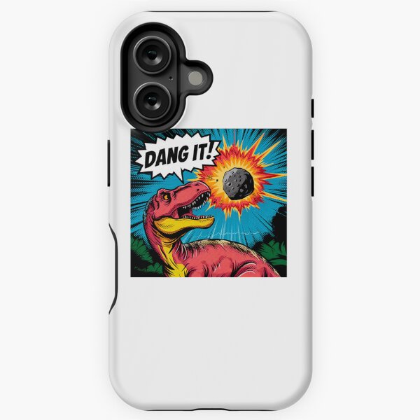 Item preview, Extinction Reaction, When a Dinosaur Sees the Meteor, silly, meme, funnyfits70, Humor, Funny, retro, vintages, funny quotes, animal humor, designed and sold by FunnyFits70.