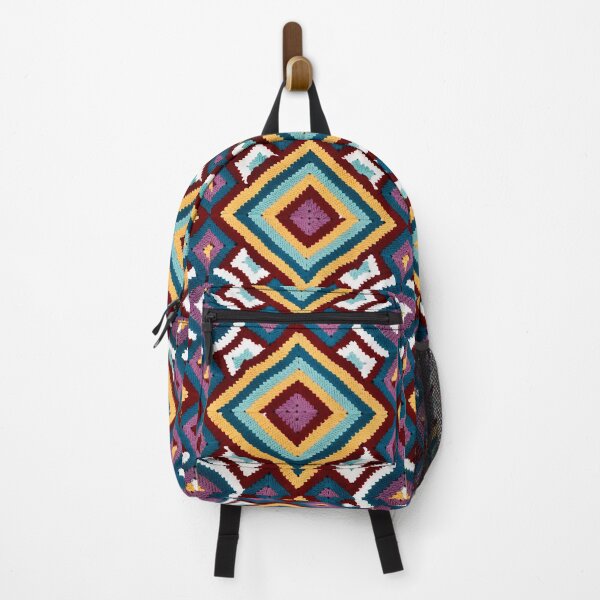 Item preview, '70 Retro Geometry Crochet Granny Squares - Photograph designed and sold by Atarac.