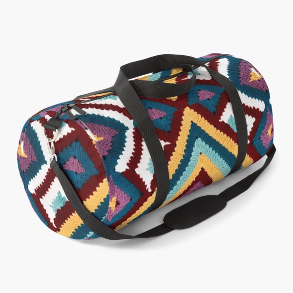 Item preview, '70 Retro Geometry Crochet Granny Squares - Photograph designed and sold by Atarac.