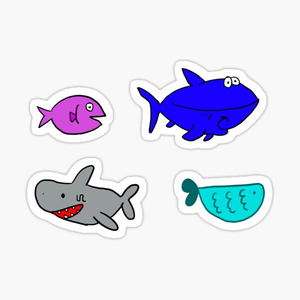 Vista previa del artículo con la obra «Pescado Pescado Pescado», diseñado y vendido por Tlifez.