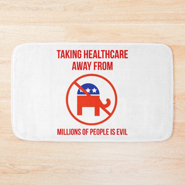 Item preview, Taking healthcare away from millions of people is evil  designed and sold by Rachel the Artist .