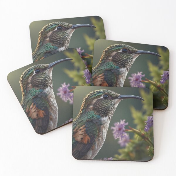 Item preview, Hummingbird Portrait designed and sold by Infiniity Art.