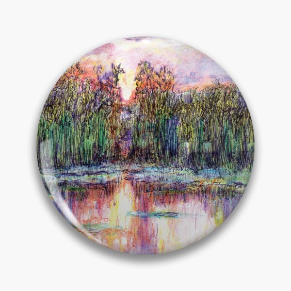 Item preview, Australian Scene - Sunset over Lily Creek Lagoon, Kununurra, WA, Aus. designed and sold by Anne Huth.