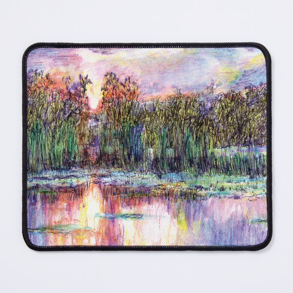 Item preview, Australian Scene - Sunset over Lily Creek Lagoon, Kununurra, WA, Aus. designed and sold by Anne Huth.