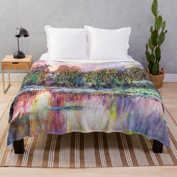 Item preview, Australian Scene - Sunset over Lily Creek Lagoon, Kununurra, WA, Aus. designed and sold by Anne Huth.