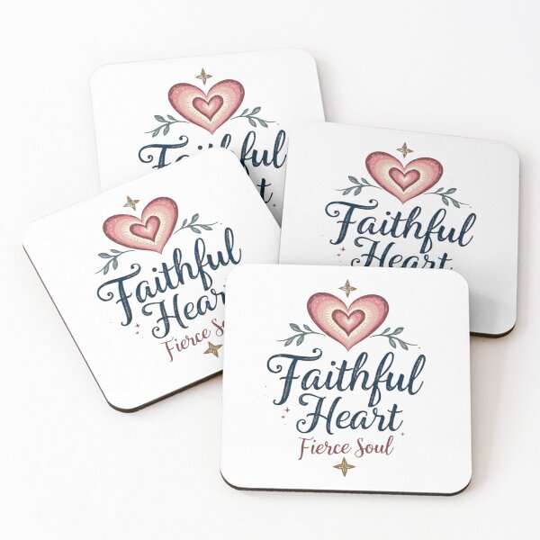 Item preview, Faithful Heart Fierce Soul  designed and sold by BackwoodsFeral.