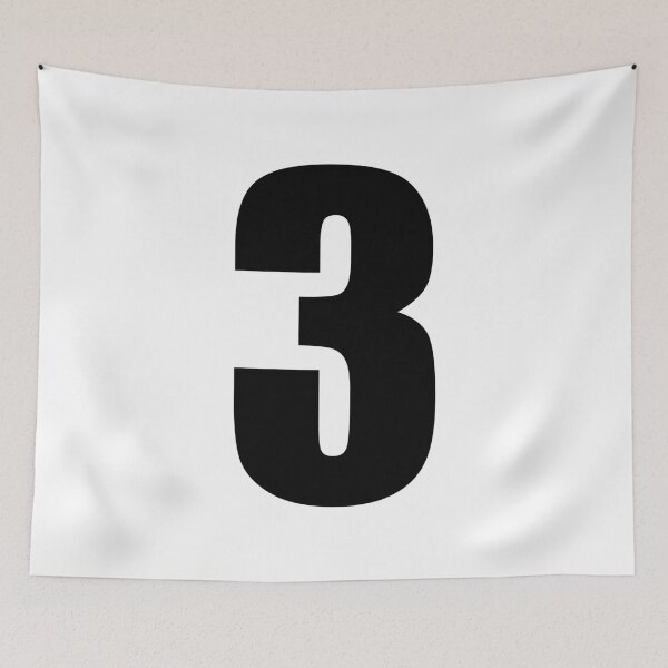 Item preview, MX Racing Number 3 (three)_Impact designed and sold by designseventy.