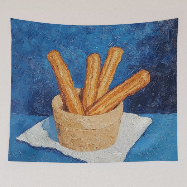 Item preview, Churros | Post-impressionist painting style designed and sold by ComicsFactory.