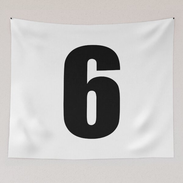 Item preview, MX Racing Number 6 (six)_Impact designed and sold by designseventy.