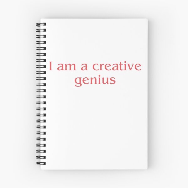 Item preview, I am a creative genius designed and sold by Renea Lee.
