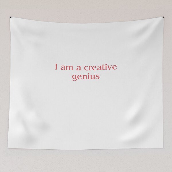 Item preview, I am a creative genius designed and sold by Renea Lee.
