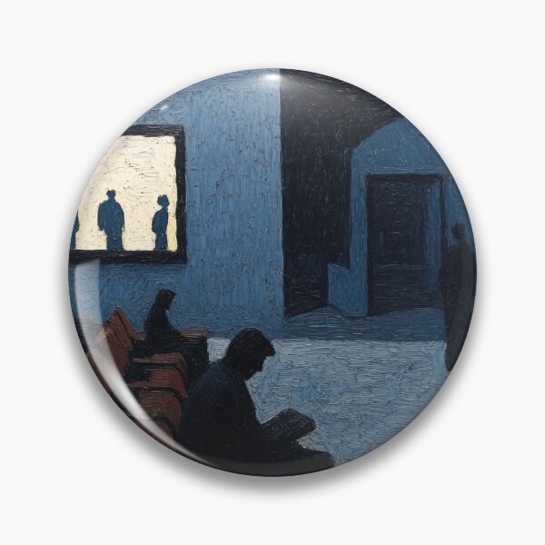 Item preview, Cinema | Post-impressionist painting style designed and sold by ComicsFactory.