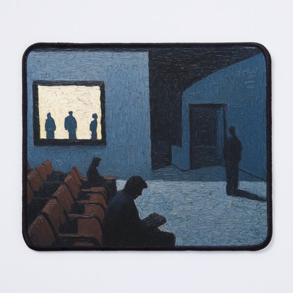 Item preview, Cinema | Post-impressionist painting style designed and sold by ComicsFactory.