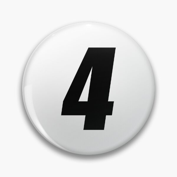 Item preview, MX Racing Number 4 (four)_Impact Italic slant designed and sold by designseventy.