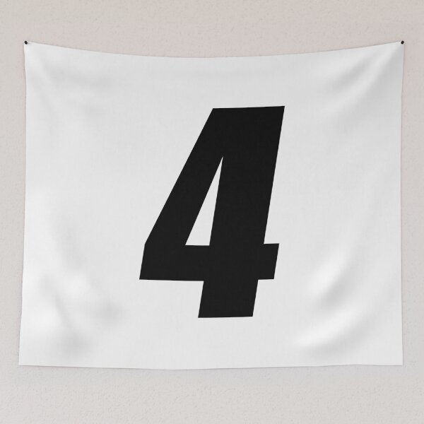 Item preview, MX Racing Number 4 (four)_Impact Italic slant designed and sold by designseventy.