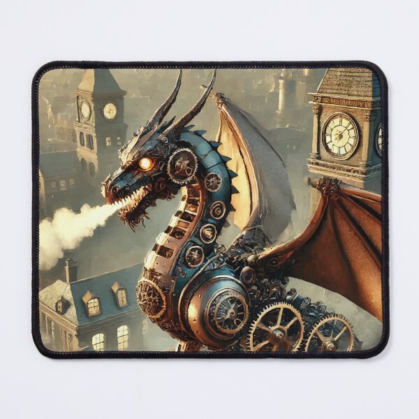 Item preview, Clockwork Titan: The Steampunk Dragon designed and sold by AbstractAnom.