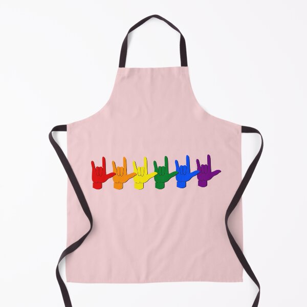Item preview, ASL Love Rainbow Pride designed and sold by nukartDesigns.