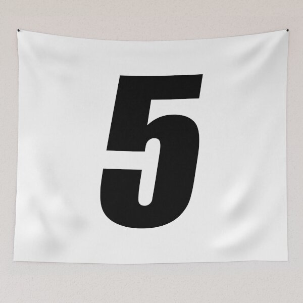 Item preview, MX Racing Number 5 (five)_Impact Italic slant designed and sold by designseventy.