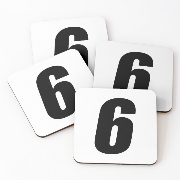 Item preview, MX Racing Number 6 (six)_Impact Italic slant designed and sold by designseventy.