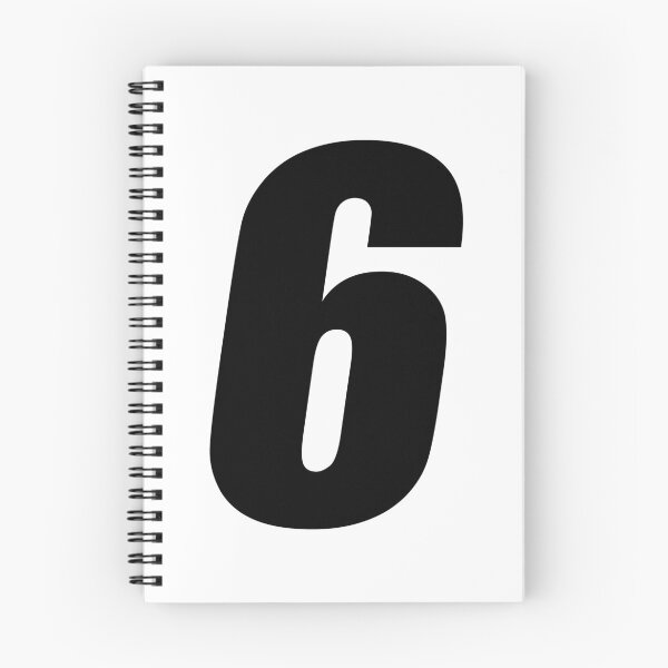 Item preview, MX Racing Number 6 (six)_Impact Italic slant designed and sold by designseventy.