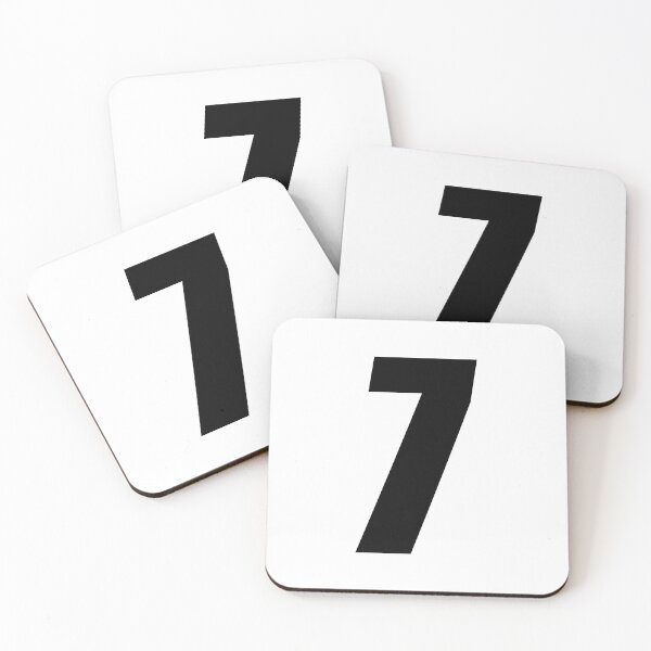 Item preview, MX Racing Number 7 (seven)_Impact Italic slant designed and sold by designseventy.
