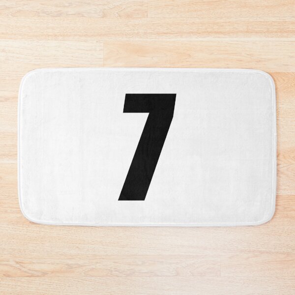 Item preview, MX Racing Number 7 (seven)_Impact Italic slant designed and sold by designseventy.