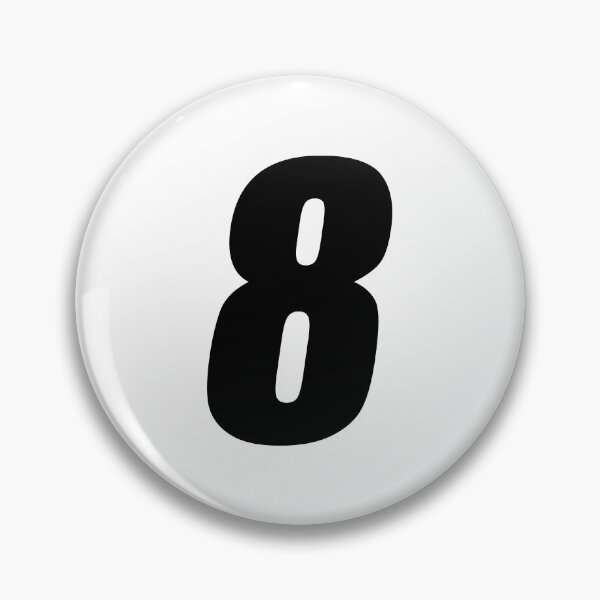Item preview, MX Racing Number 8 (eight)_Impact Italic slant designed and sold by designseventy.