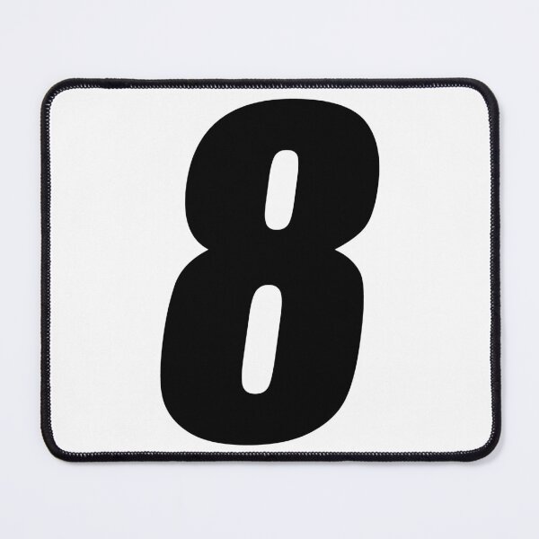 Item preview, MX Racing Number 8 (eight)_Impact Italic slant designed and sold by designseventy.