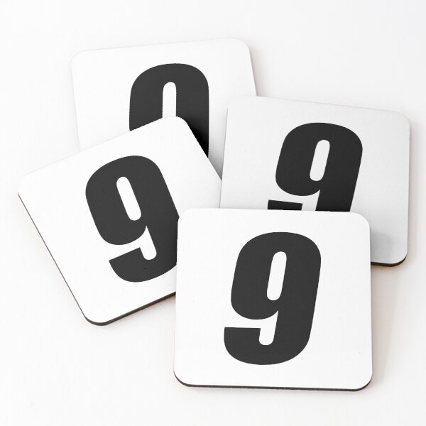 Item preview, MX Racing Number 9 (nine)_Impact Italic slant designed and sold by designseventy.