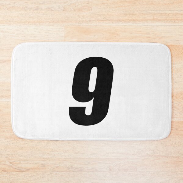 Item preview, MX Racing Number 9 (nine)_Impact Italic slant designed and sold by designseventy.