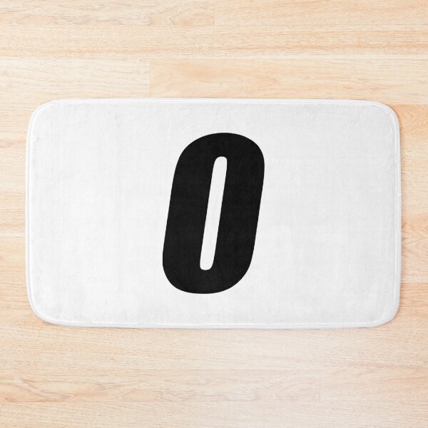 Item preview, MX Racing Number 0 (zero)_Impact Italic slant designed and sold by designseventy.