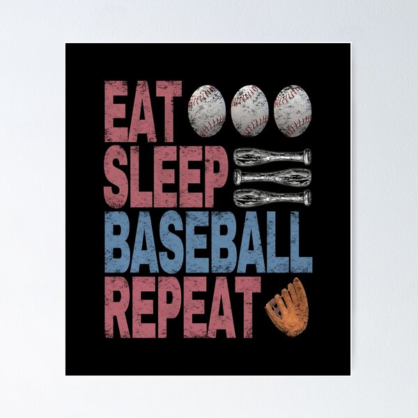 Item preview, Eat Sleep Baseball Repeat. #2 designed and sold by EunsooLee.