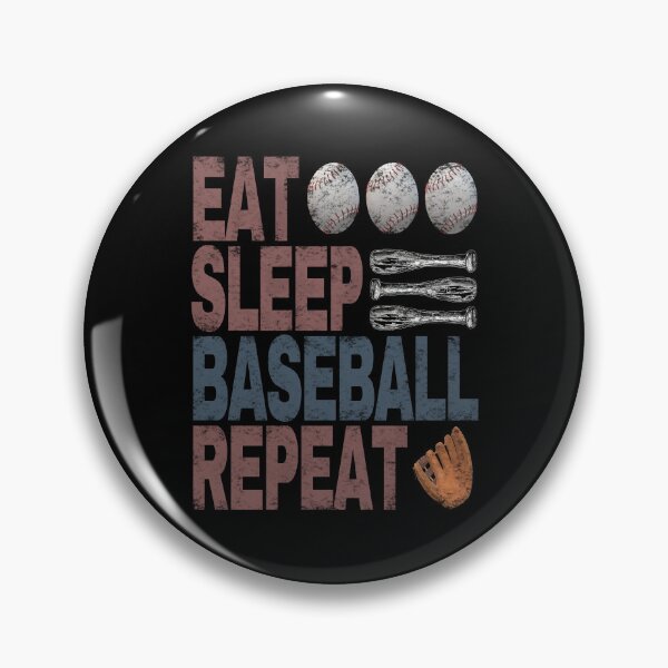 Item preview, Eat Sleep Baseball Repeat. designed and sold by EunsooLee.