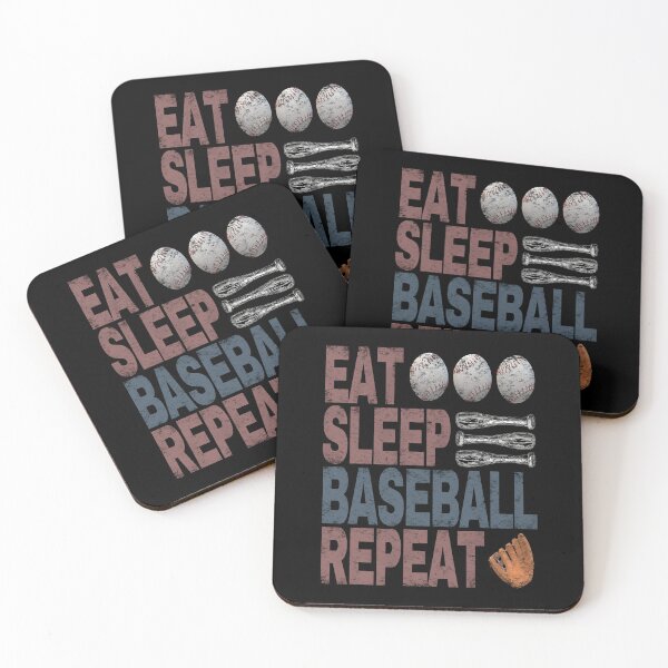 Item preview, Eat Sleep Baseball Repeat. designed and sold by EunsooLee.