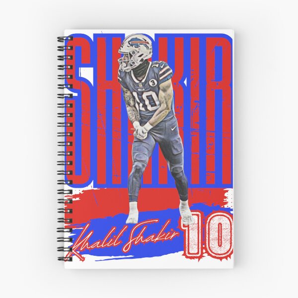 Item preview, Khalil Shakir Buffalo Bills Football Art designed and sold by Thogan0416.