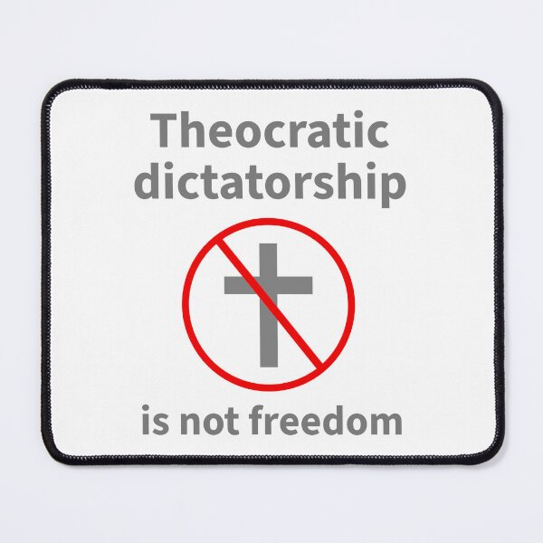 Item preview, Theocratic dictatorship is not freedom designed and sold by Rachel the Artist .
