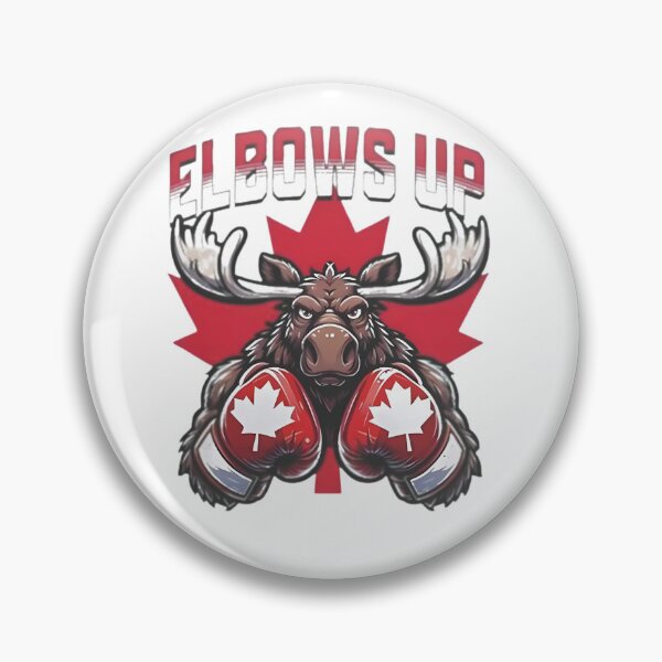Item preview, Elbows Up Canada Moose Boxing designed and sold by shirtwavestore.