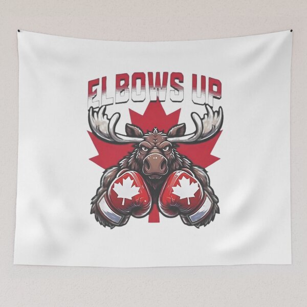 Item preview, Elbows Up Canada Moose Boxing designed and sold by shirtwavestore.