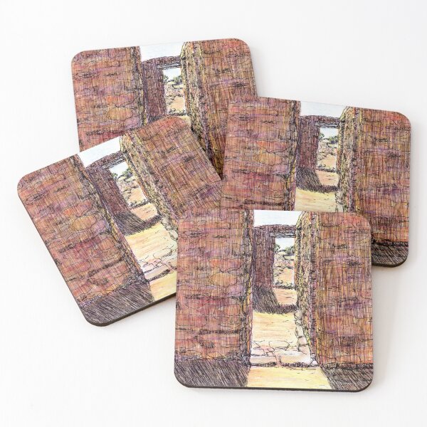 Item preview, Australian Scene - Glen Maggie Homestead, NT, Aus designed and sold by Anne Huth.