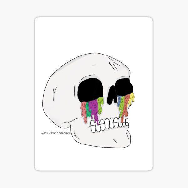 Item preview, Tøp Self Titled skull designed and sold by Weebmyaa.