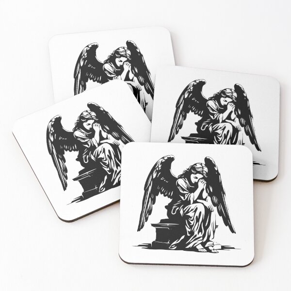 Item preview, Angel Grieve Weep Sad Sorrow Divine Heavenly Being designed and sold by inkoutninja.
