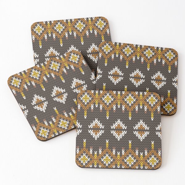 Item preview, Ethnic Knit Pattern designed and sold by Loomexa Studio .