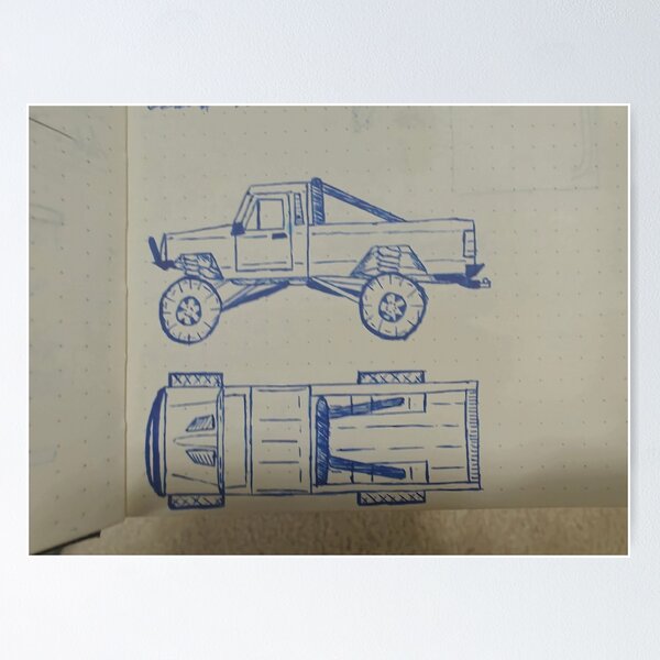 Item preview, Comanche Drawing designed and sold by FourEyes 4x4.