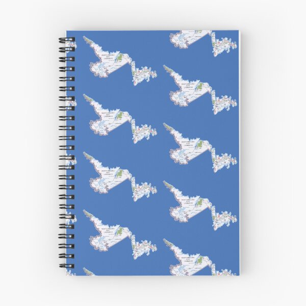 Item preview, Newfoundland & Labrador Roadmaps designed and sold by Havocgirl.
