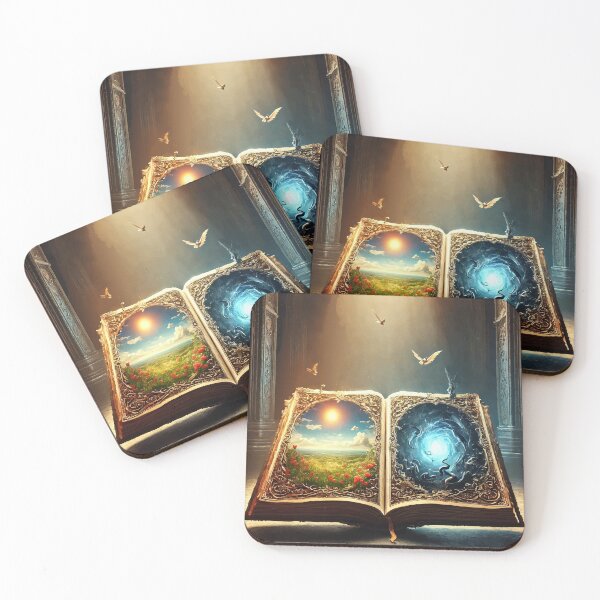 Item preview, The Book of Fate: A Tale of Two Realms designed and sold by AbstractAnom.