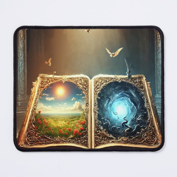 Item preview, The Book of Fate: A Tale of Two Realms designed and sold by AbstractAnom.